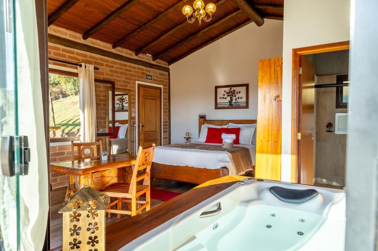 Luxury Chalet, Balcony, Mountain View | Free WiFi, bed sheets