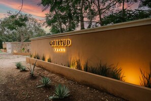 Fachada del alojamiento