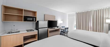 Room, 2 Double Beds, Non Smoking (Efficiency ) | Free WiFi