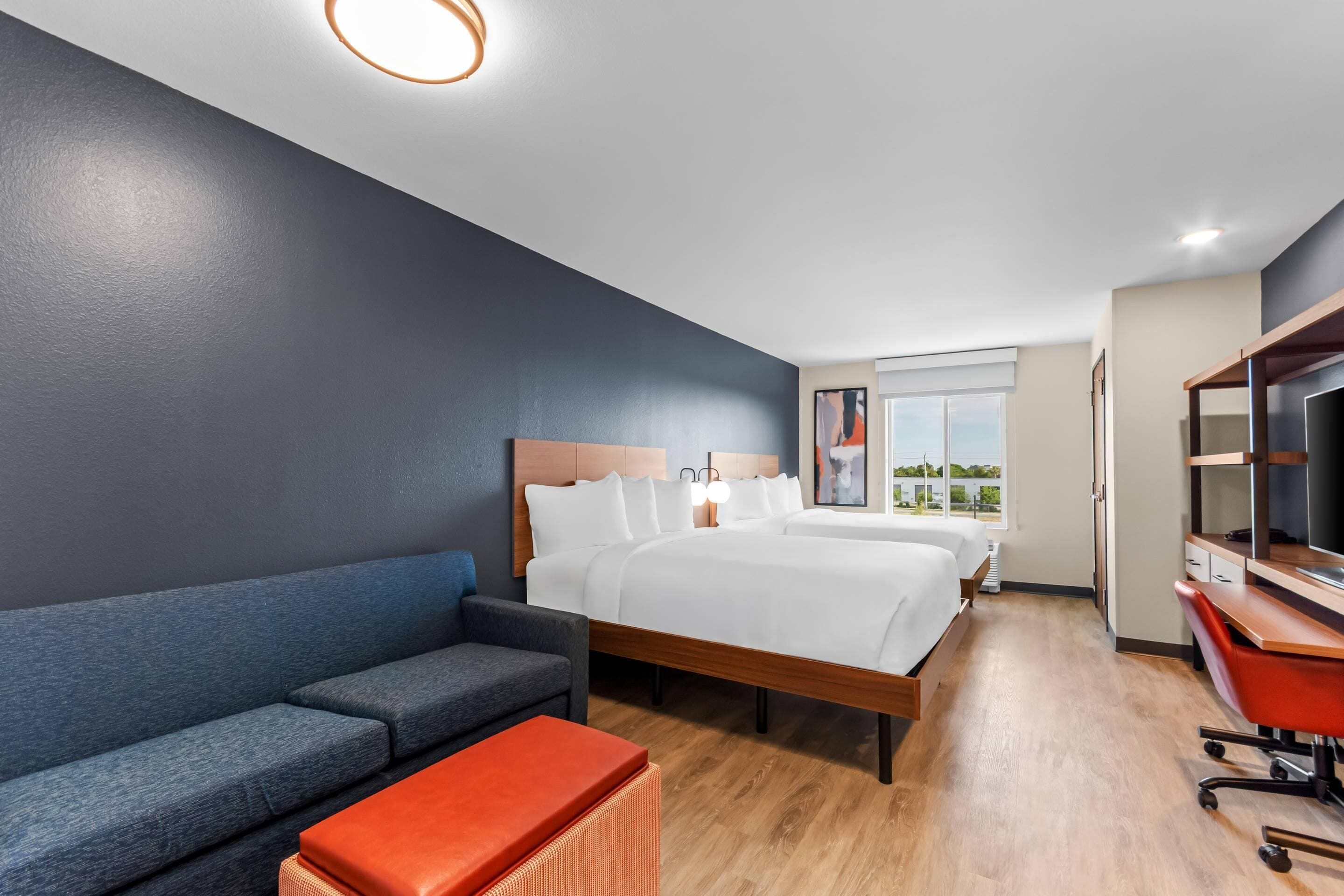Standard Room, 2 Queen Beds, Non Smoking | Free WiFi