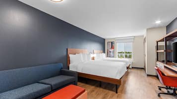 Standard Room, 2 Queen Beds, Non Smoking | Free WiFi