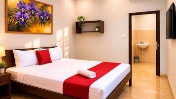 Kamar Double Standar, pemandangan kebun | Wi-Fi gratis