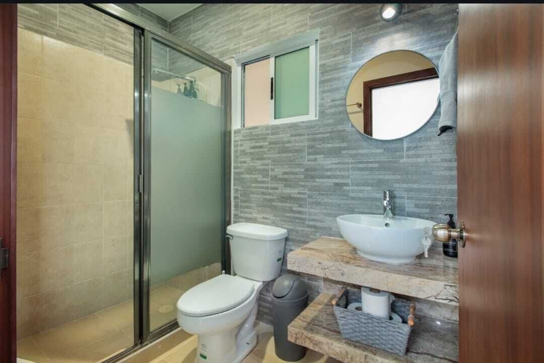 Nhà dành cho gia đình, 3 phòng ngủ, máy điều hòa | Phòng tắm