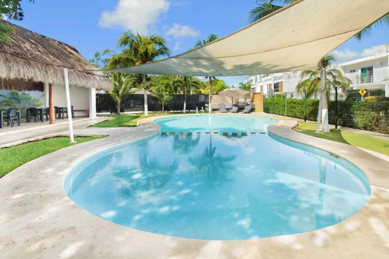 Alberca al aire libre 