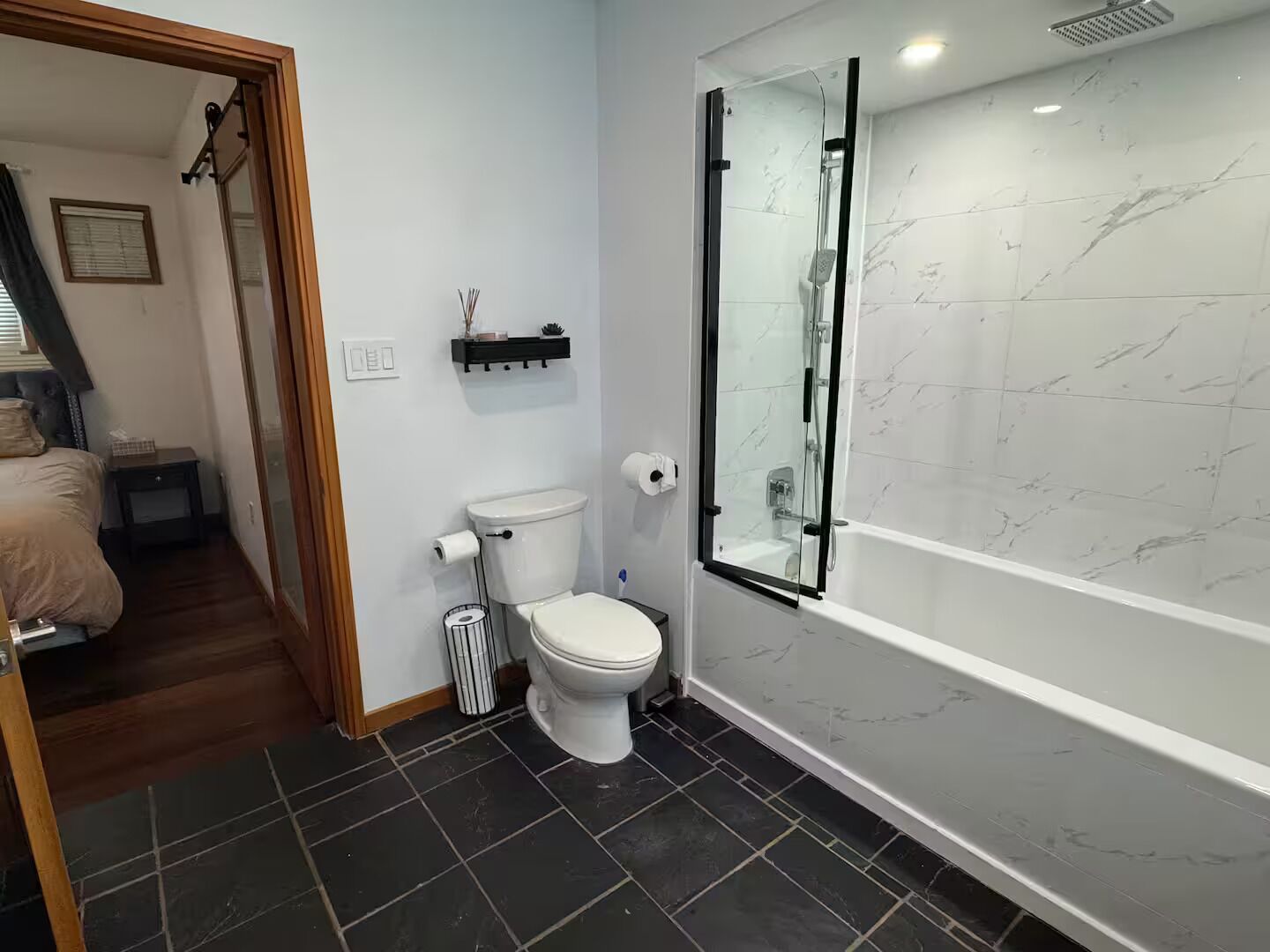 Handdoeken, zeep, toiletpapier