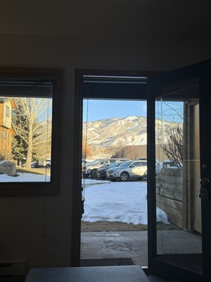 Interior - Mountain/Ski View 1st Floor on Free Bus Route for your vacation getaways (Steamboat Springs)