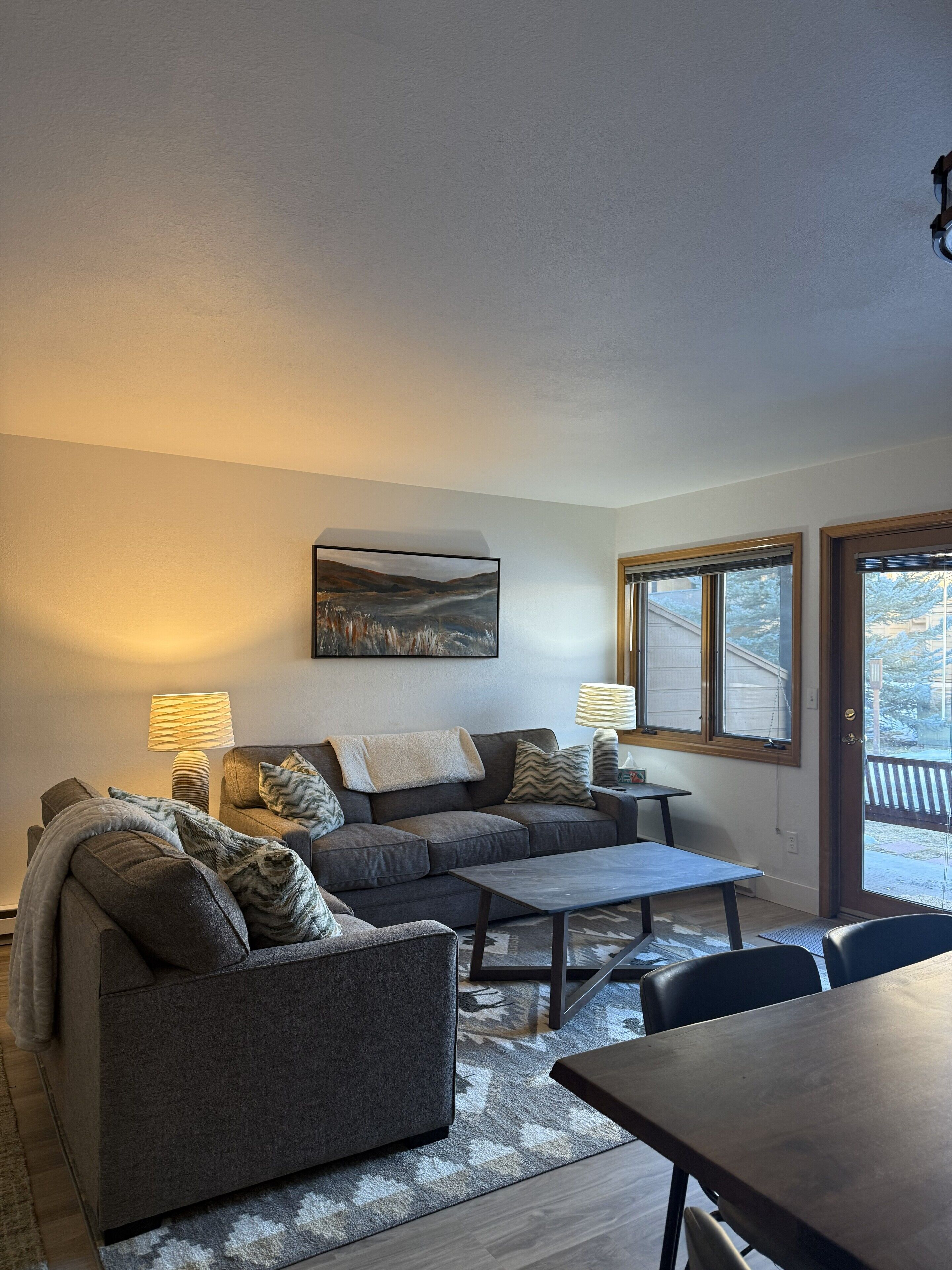 Living Room Sleeper Sofa and Loveseat