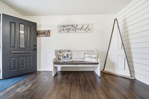 Interior - Quiet pet-friendly escape near airport with doggie door and privacy fence. (Wichita)