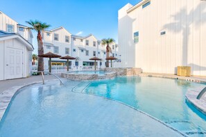 Pool - Rooftop Ocean View + Pool + Golf Cart (Port Aransas)
