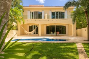 Voorkant van accommodatie