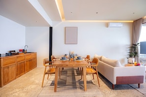 One Bedroom Luxury Serenity Cabin | Premium bedding, minibar, desk, free WiFi
