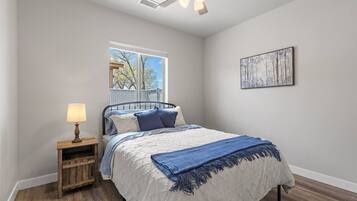 3 bedrooms, iron/ironing board, travel cot, free WiFi