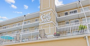 Exterior detail - 1BR Oceanside Getaway: Beach, Pool & Views! (North Wildwood)