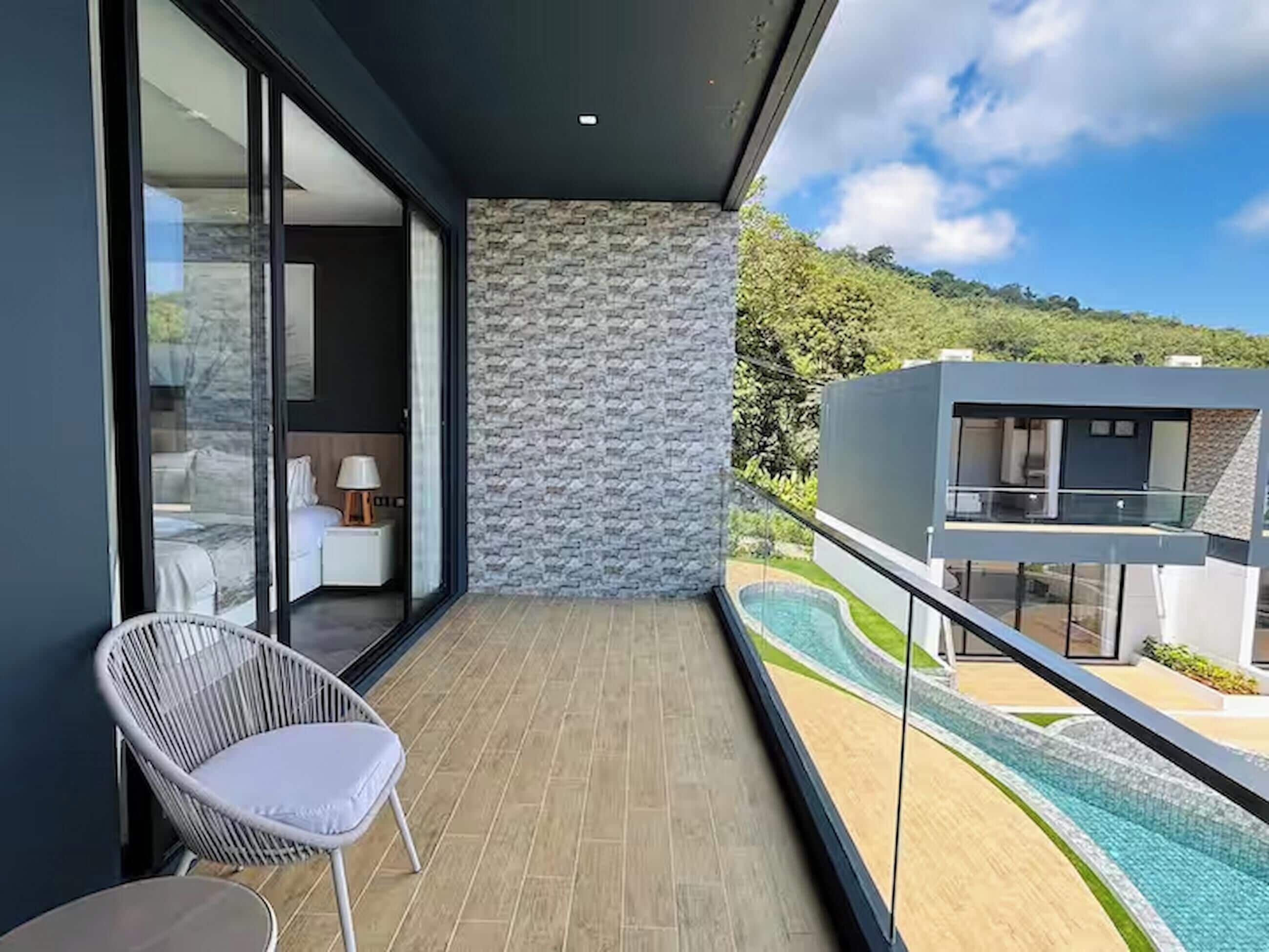 럭셔리 빌라, 수영장 전망 | 정원 전망