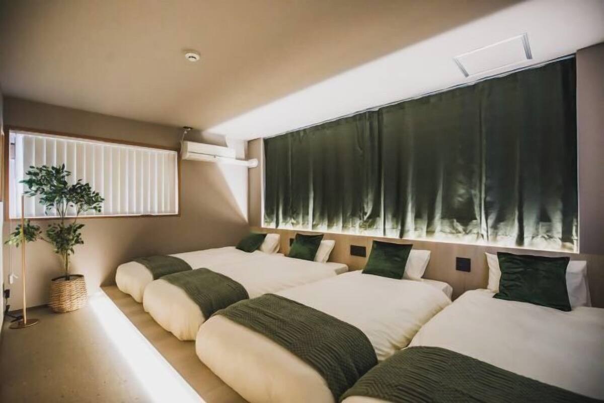 Blackout curtains, iron/ironing board, free WiFi