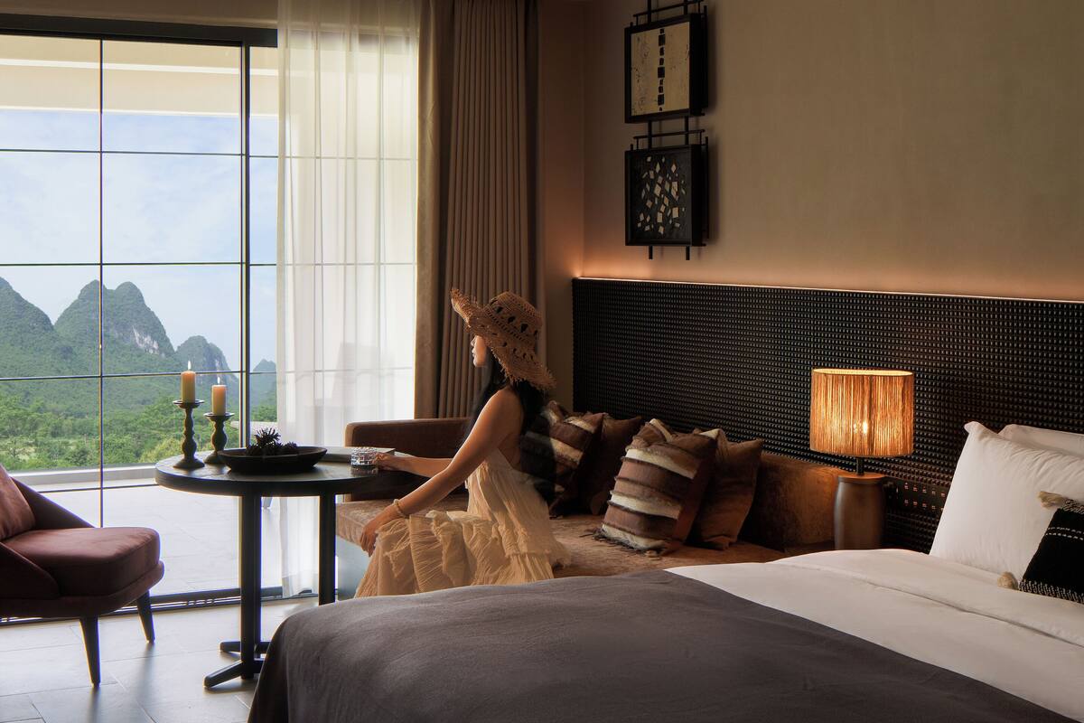 Classic Double Room, Hill View | Free minibar, desk, blackout drapes, iron/ironing board