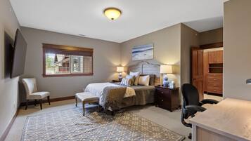 Desk, iron/ironing board, travel crib, WiFi