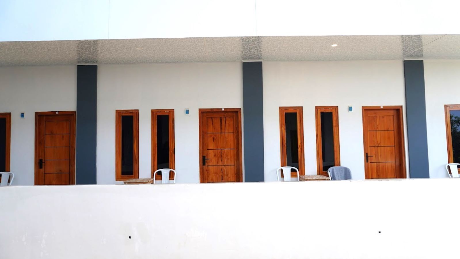 Habitación básica doble | Terraza o patio