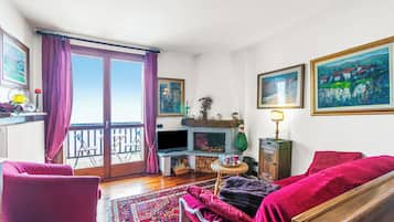 21-inch flat-screen TV with digital channels