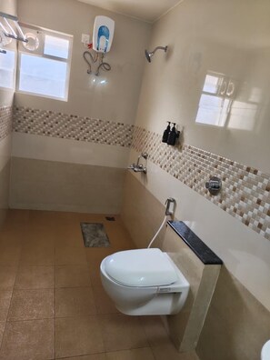 Camera Economy | Bagno | Doccia, set di cortesia gratuito, bidet, asciugamani