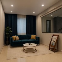 Sala de estar en el lobby