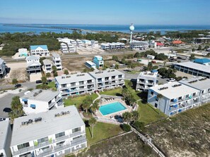 Exterior - Gulf-Front Villa A-6 Pool Access Sleeps 6 (Saint George Island)