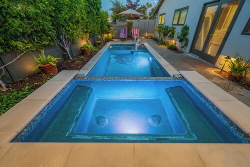 Spacious Family Retreat w/ Private Pool & Hot Tub – Near Disneyland