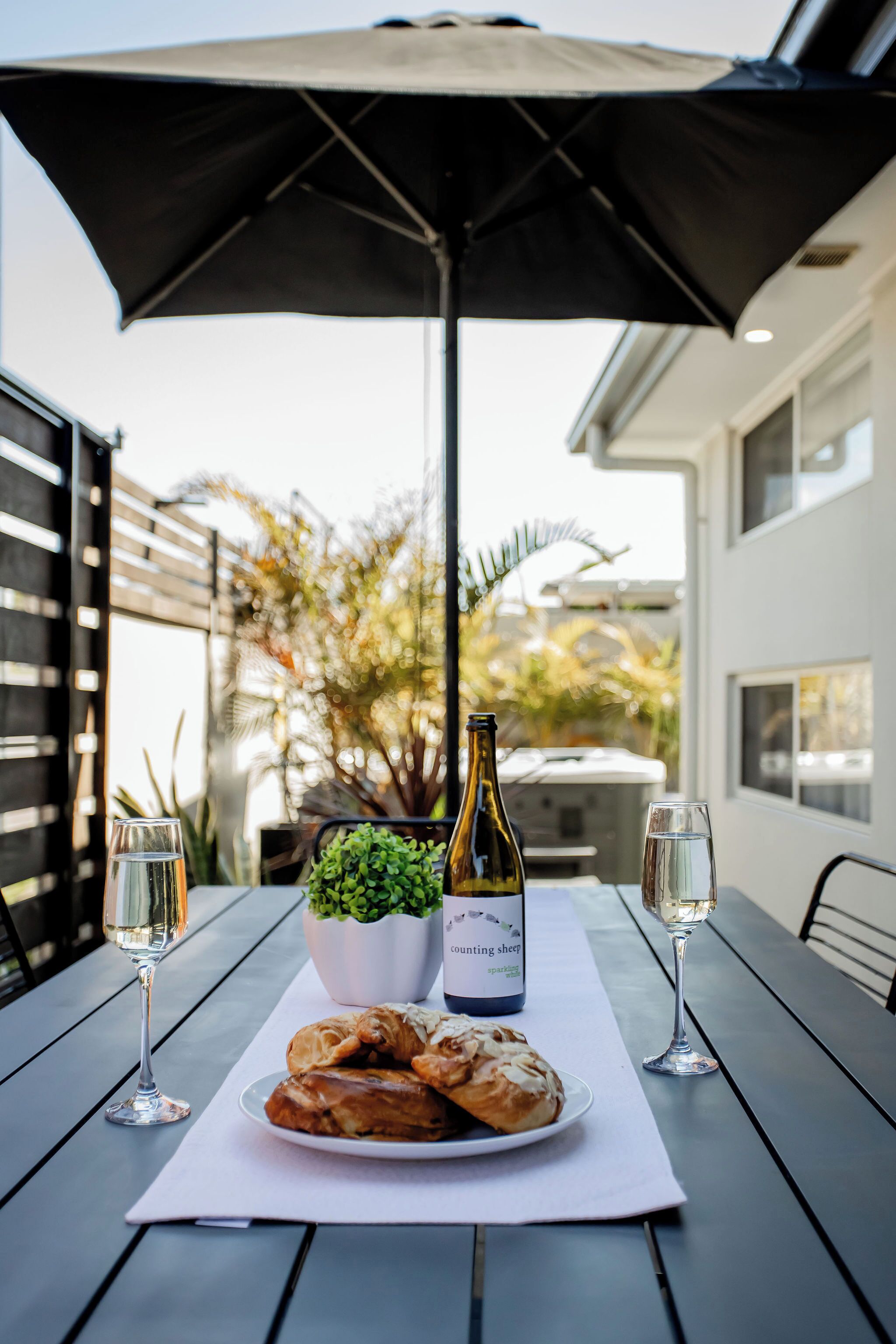 Udendørs spisemuligheder