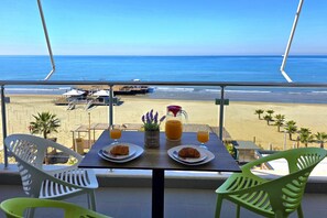 Family Apartment, Multiple Bedrooms, Sea Facing (Brisa Del Mar Beachfront Apartment) | Balcony - Brisa Del Mar Beachfront Apartment 116 (Rrashbull)