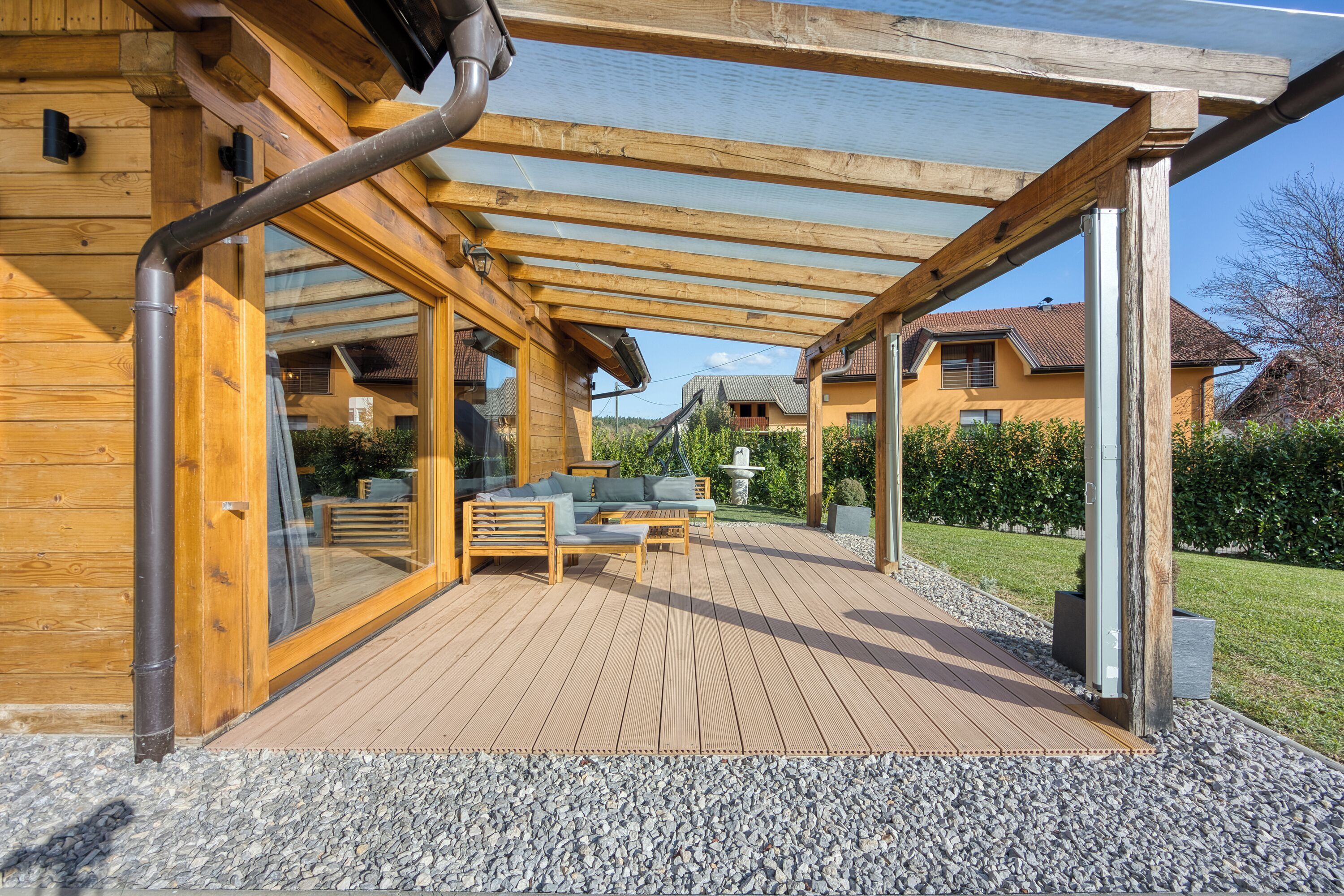 Standard Chalet, Multiple Bedrooms (Wood House Bela Krajina) | Terrace/patio