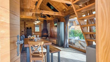 Standard Chalet, Multiple Bedrooms (Wood House Bela Krajina) | Outdoor dining