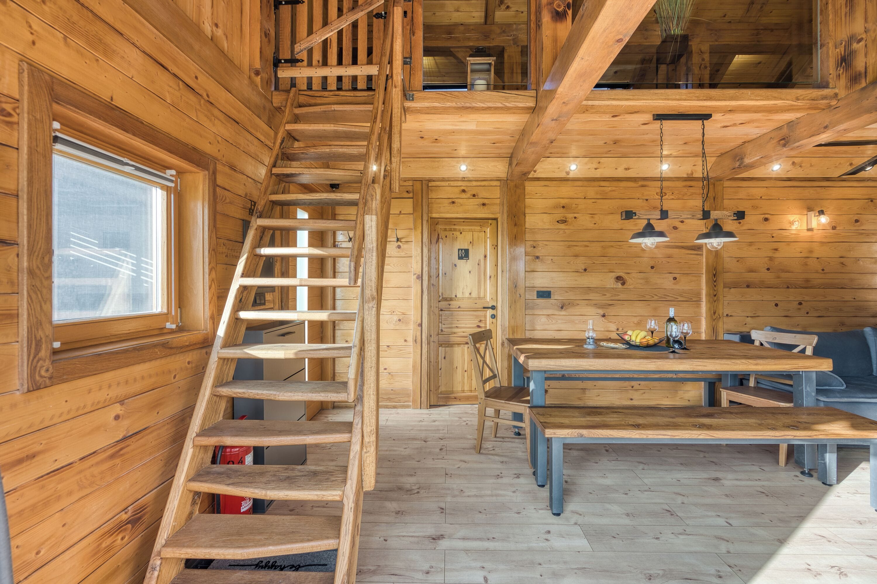 Standard Chalet, Multiple Bedrooms (Wood House Bela Krajina) | Dining