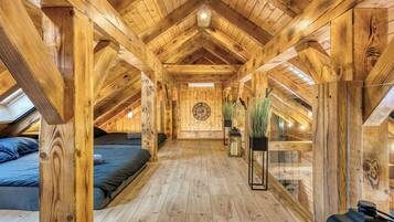 Standard Chalet, Multiple Bedrooms (Wood House Bela Krajina) | 1 bedroom, laptop workspace, free WiFi, bed sheets