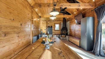 Standard Chalet, Multiple Bedrooms (Wood House Bela Krajina) | Dining