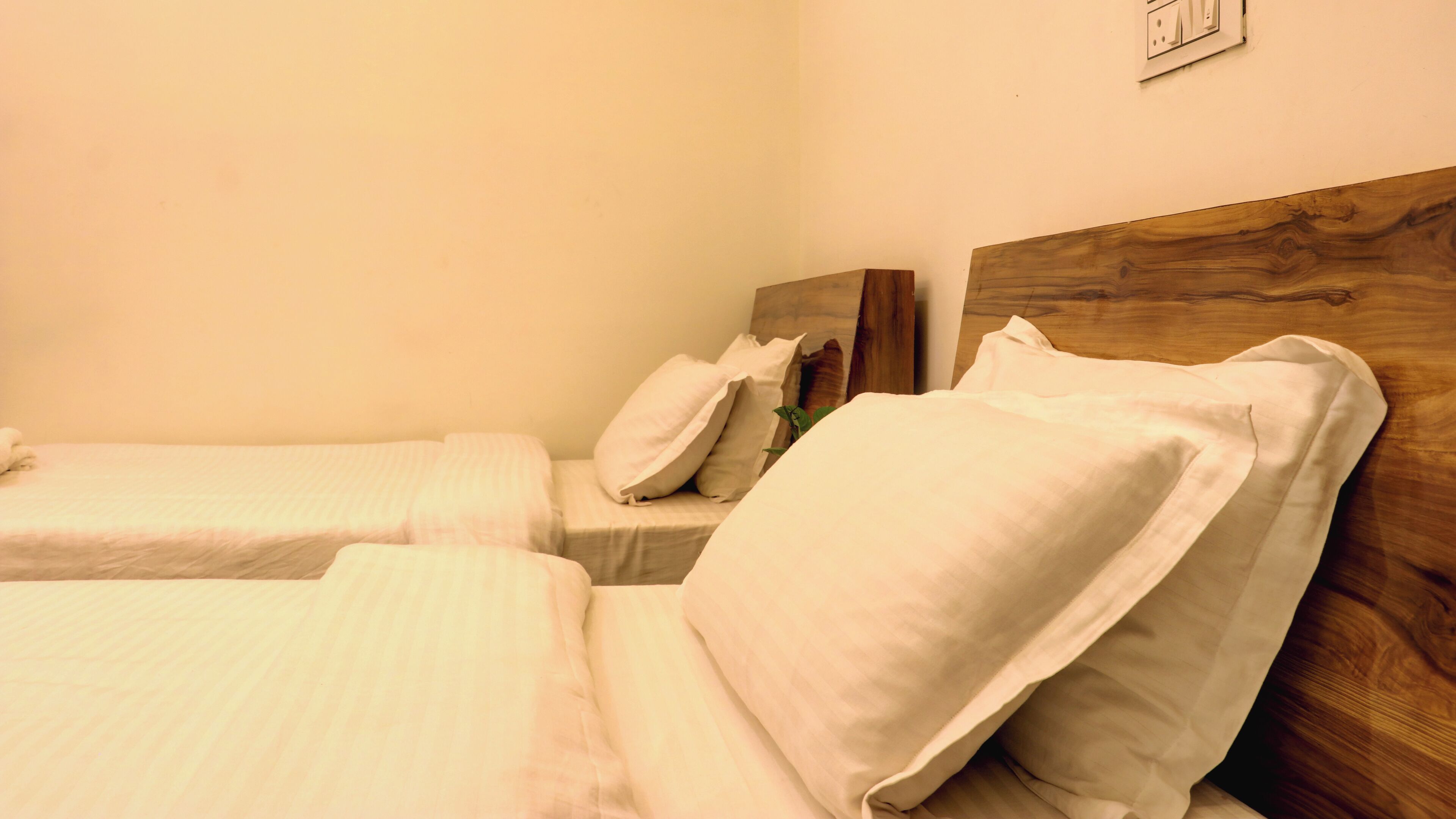 Doppel- oder Zweibettzimmer, Balkon