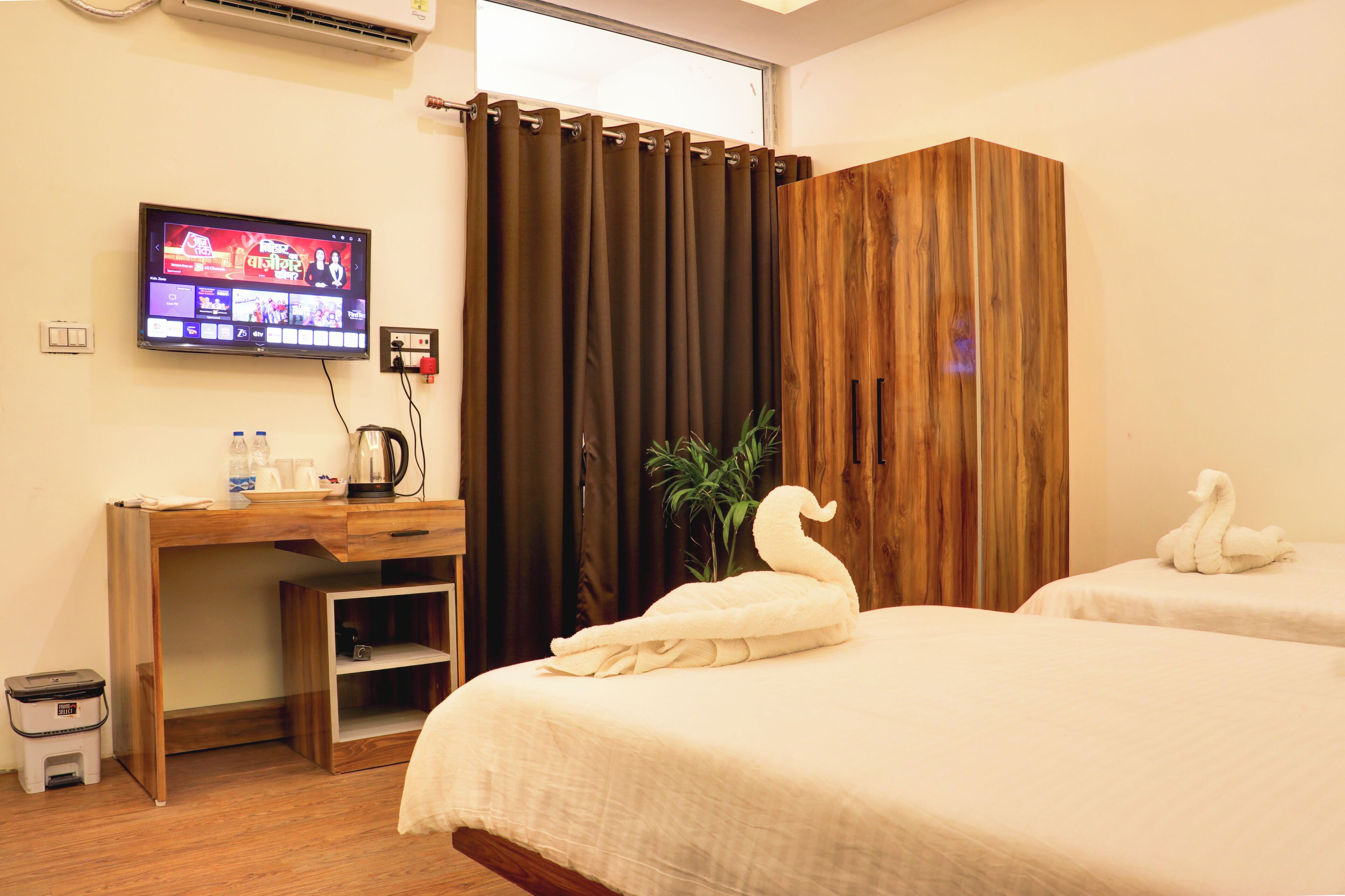 Chambre Double ou avec lits jumeaux, balcon