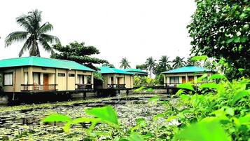 Fassade der Unterkunft