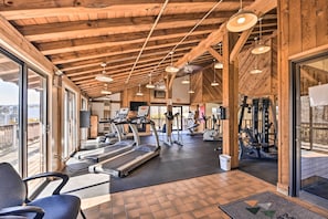 Fitness facility - Walk to Ski Shuttle! Mountainside Resort Condo (Stowe)