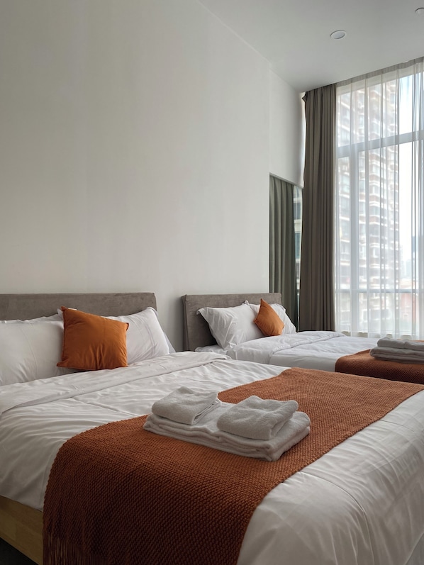 Comfort-Suite | Verdunkelungsvorhänge, Bügeleisen/Bügelbrett, kostenloses WLAN