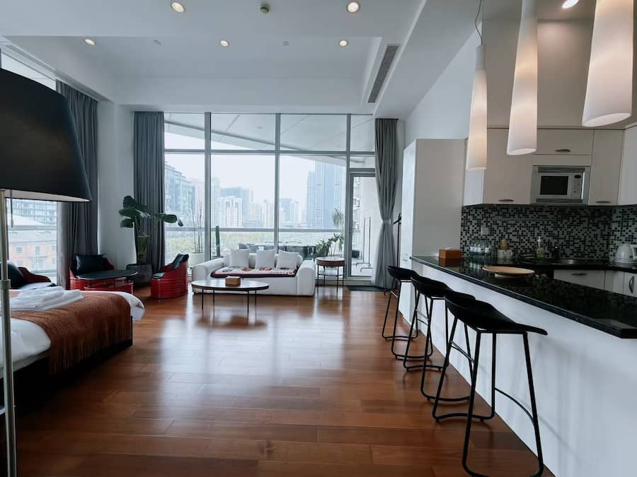 Blackout drapes, iron/ironing board, free WiFi