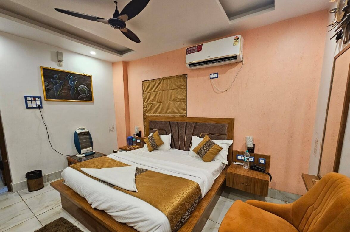 Kamar Double Deluks, pemandangan kota | Meja kerja, kedap suara, dan Wi-Fi gratis