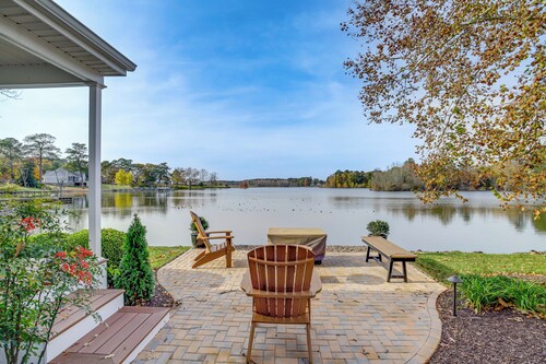 2 Mi to Dtwn! Waterfront Gem on Wicomico River
