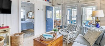 Steps to Beach: Timeless Lower Cape Cottage