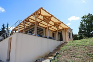 Exterior - Spacious Villa in Vagnas with Pool (Vagnas)