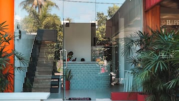 Facciata della struttura