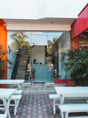 Fachada de la propiedad