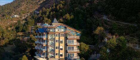 Voorkant van accommodatie