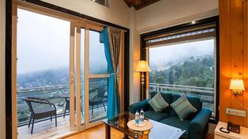 Blick von der Unterkunft