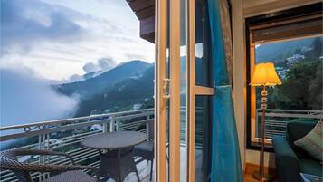 Blick von der Unterkunft