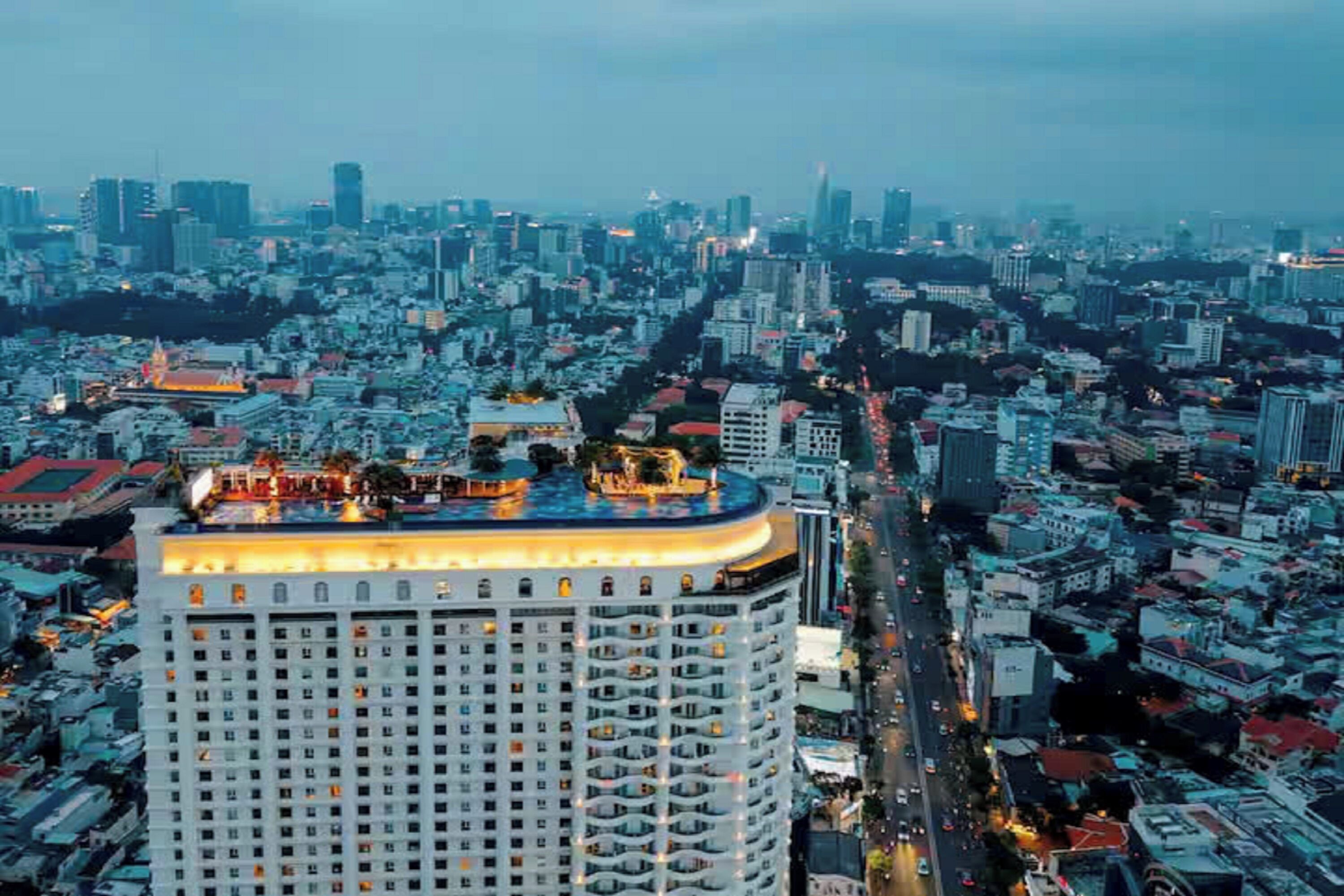 Vue depuis l’hébergement